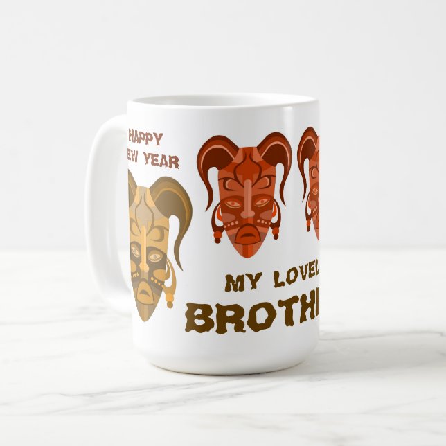 TASSE MIT STARKEN MASCHINEN (Vorderseite Links)
