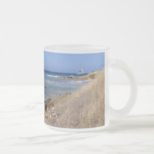 Tasse mit Strandbild in Antigua