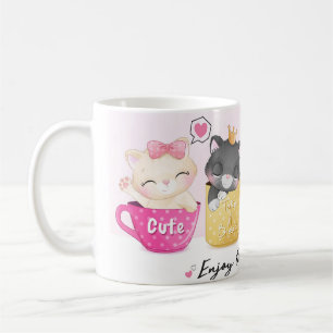 Tasse mit Süßkatze