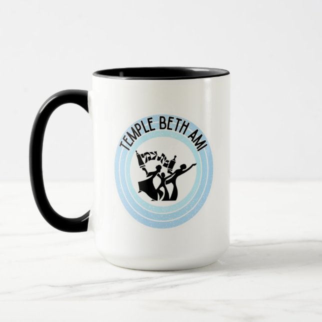 Tasse mit TBA-Logo (Links)
