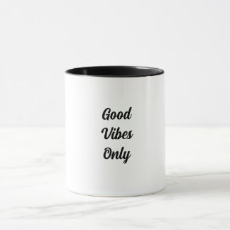 Tasse mit Titel GoodVibes Only