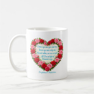 Tasse mit Vers