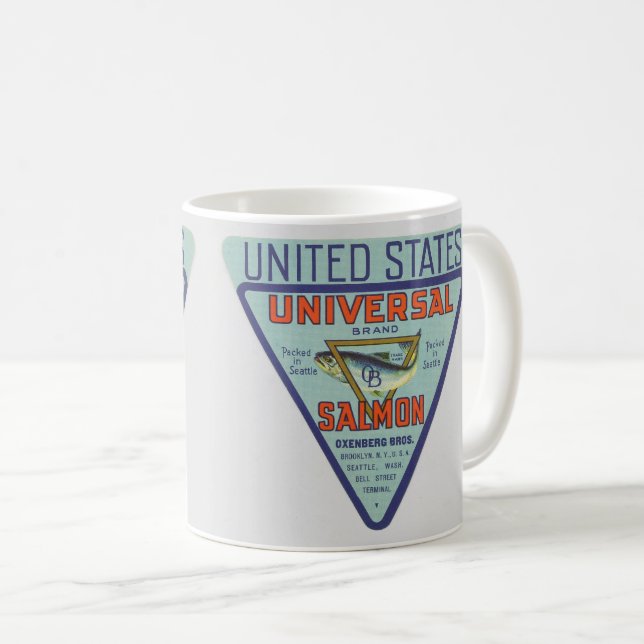 Tasse mit vintage-historischer Kunst (VorderseiteRechts)