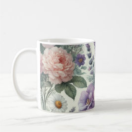 Tasse mit Watercolor Floral Pattern 4/6
