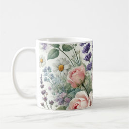 Tasse mit Watercolor Floral Pattern 5/6