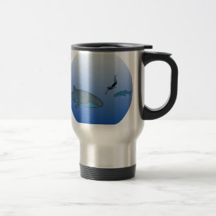 Tasse mit Whaleshark Illustration