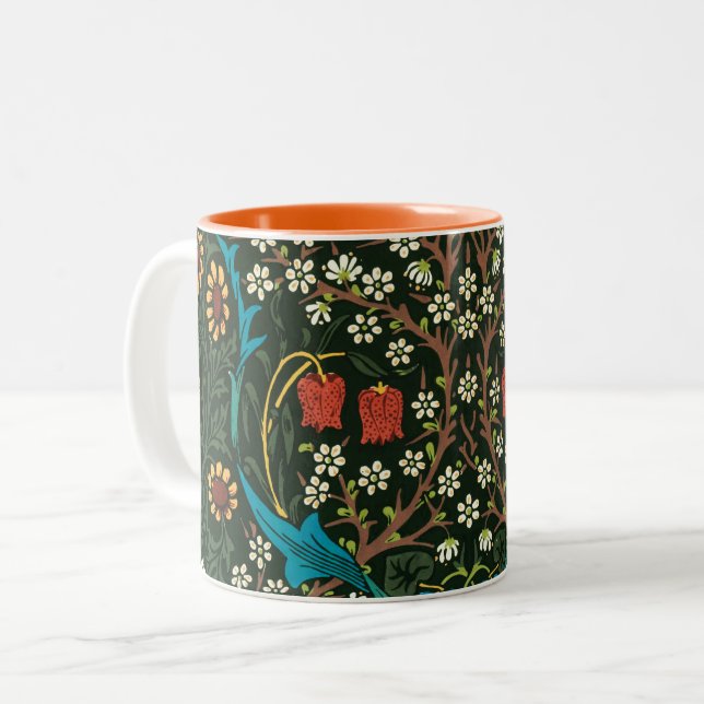 TASSE MIT WILLIAM MORRIS "TULIPS" DESIGN (Vorderseite Links)