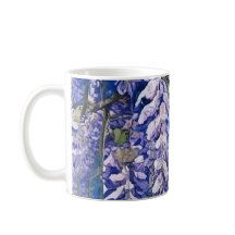 Tasse mit Wisteria Blossom Design