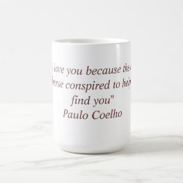 Tasse mit Zitat