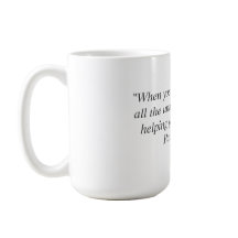 Tasse mit Zitat Paulo Coelho