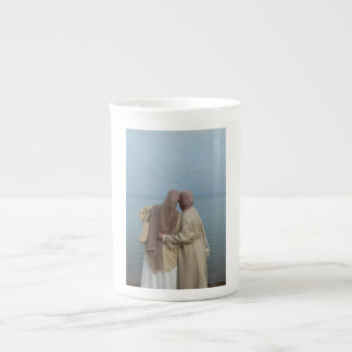 Tasse mit zwei Schwestern