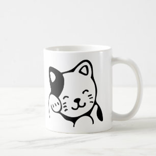 Tasse. Monogramm-Katze Tasse