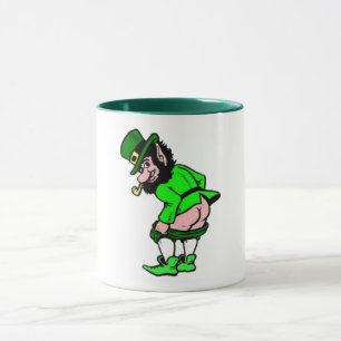 Tasse Mooning Leprechaun