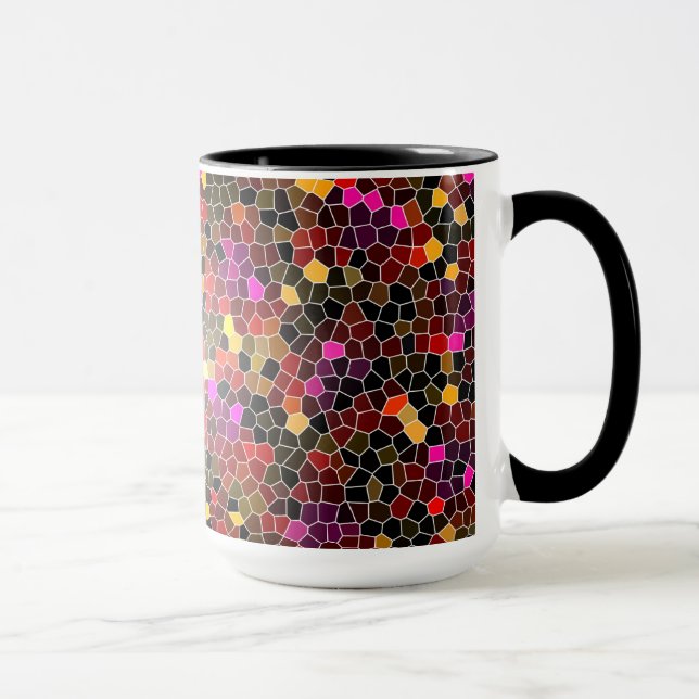Tasse MUG Jimette Mosaic Design (Rechts)