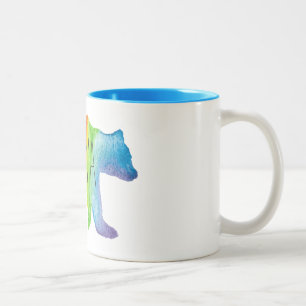 Tasse Mutter-Bear Watercolor Family Pride