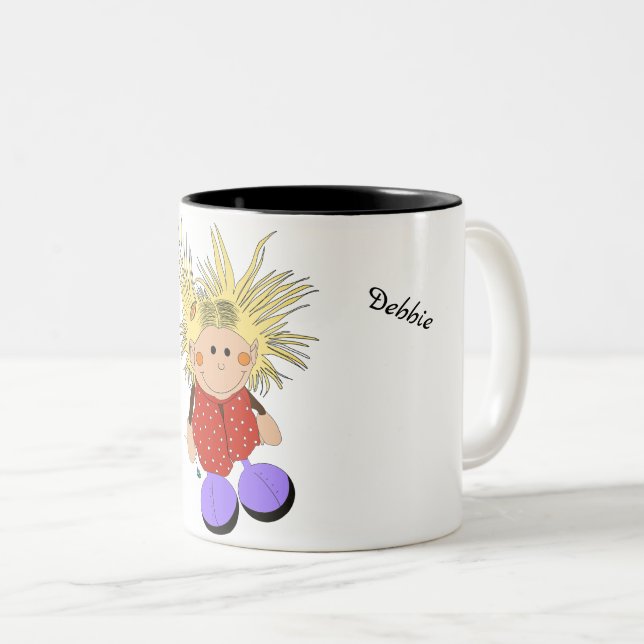 Tasse "My little witch" (VorderseiteRechts)