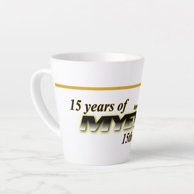 Tasse MYETV - 15 Jahre (Linke Ecke)