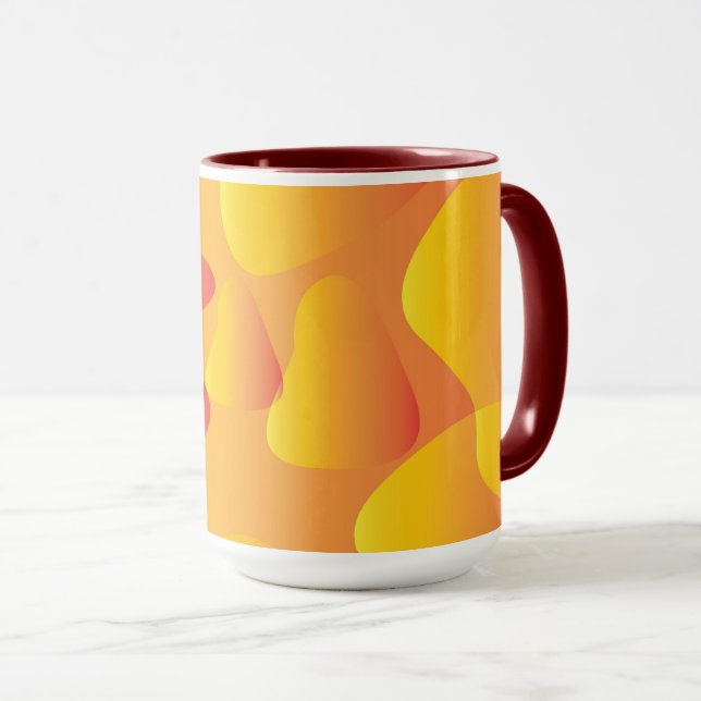 Tasse nahtloser Muster (VorderseiteRechts)
