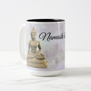 Tasse namaste brauen
