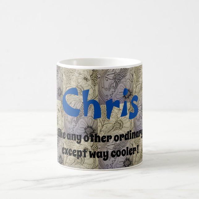 Tasse - Namen (Chris) (Mittel)