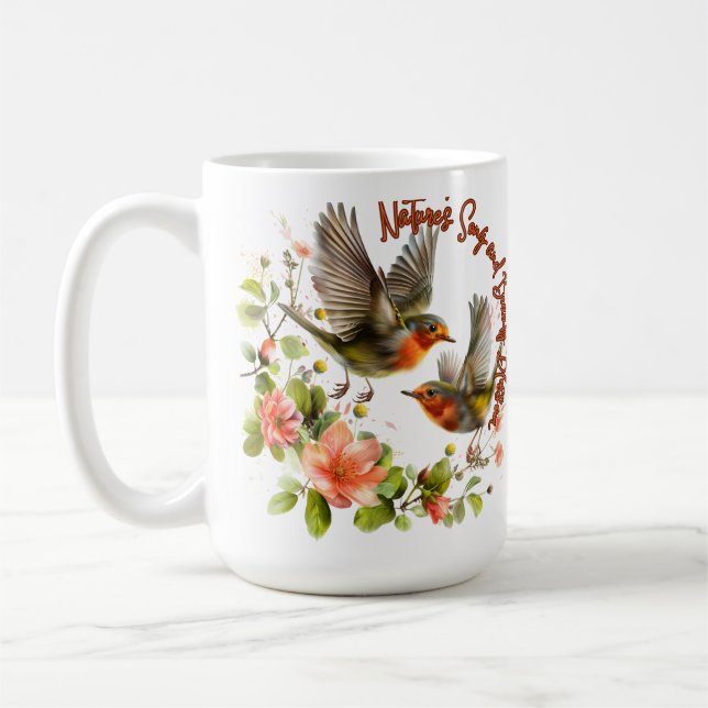 Tasse "Nature's Song and Beauty Blossom" (Links)
