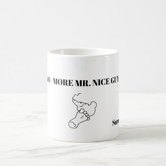 Tasse: Nein, Mr. Nice Typ Kaffeetasse (Mittel)