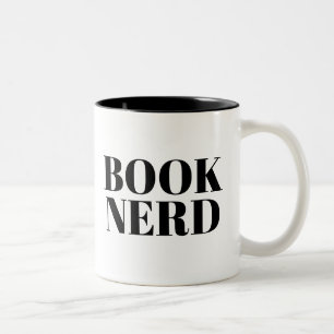 Tasse Nerd buchen Niedlich Book Lover Slogan Tas