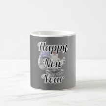 Tasse Neues Jahr mit glücklicher Party 