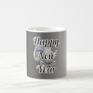 Tasse Neues Jahr mit glücklicher Party
