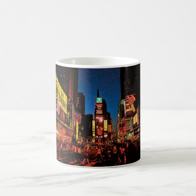 Tasse New York City (Neon) (Mittel)