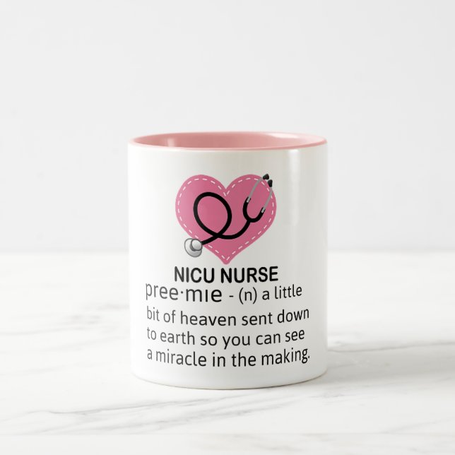 Tasse "NICU NURSE" (Mittel)