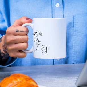 Tasse niedlich Floral Gigi