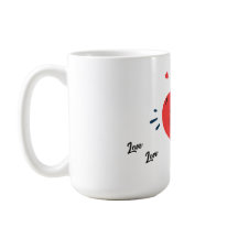Tasse Niedlich Heart Liebe Valentinstag