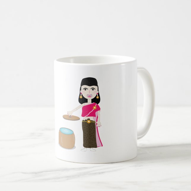 Tasse niedlicher Cartoon (VorderseiteRechts)