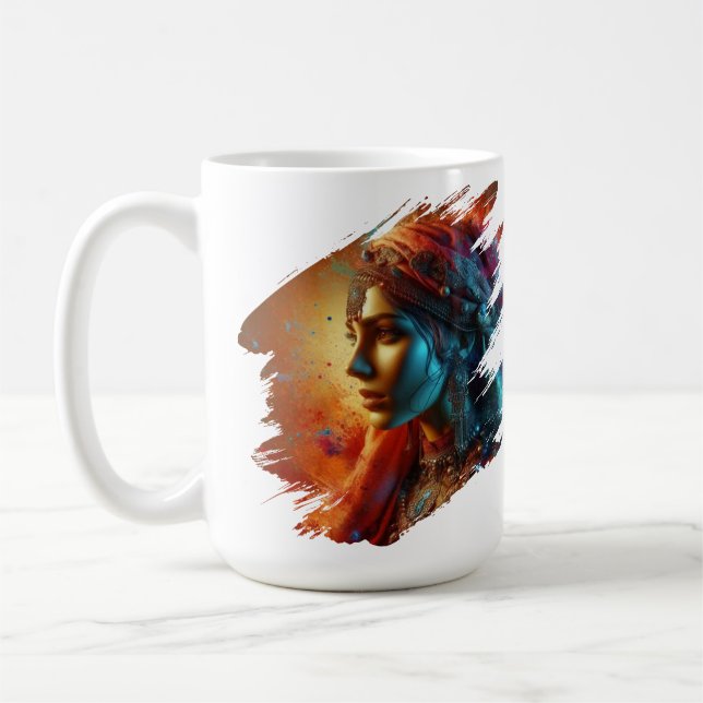Tasse 'Nur positive Vibes' (Links)