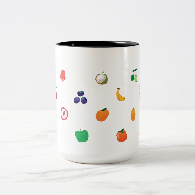 Tasse Obst Frucht mit verschiedenen Farben und Typ (Mittel)