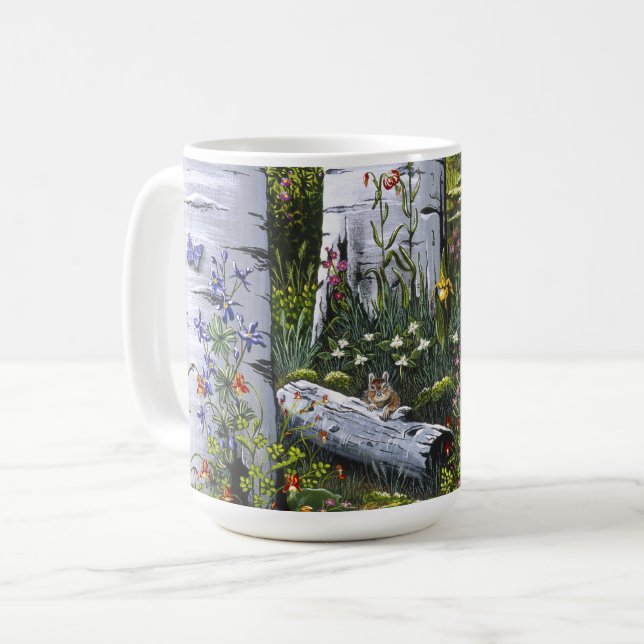 Tasse "Old Aspen Grove" (Vorderseite Links)