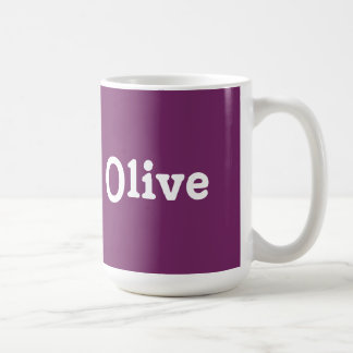 Tasse Olive