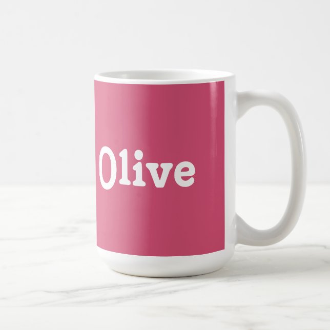 Tasse Olive (Rechts)