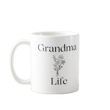 Tasse Oma Life Wildblumen