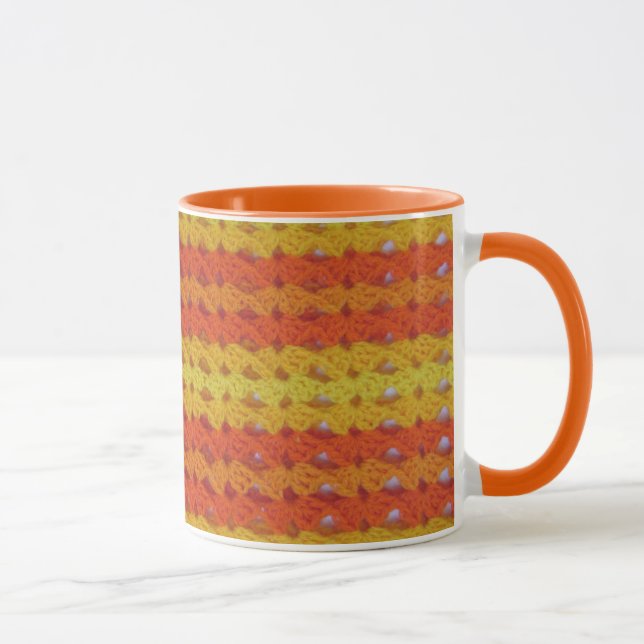 Tasse - Orangen Afghanisch (Rechts)
