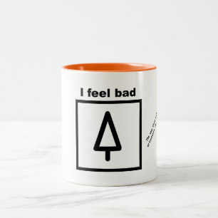 Tasse - Orienteering - ich fühle mich schlecht