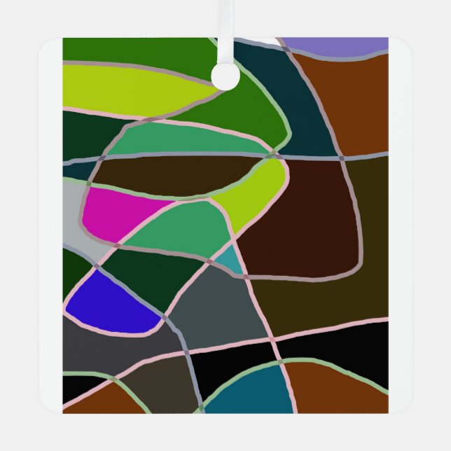 Tasse Ornament Aus Metall (Vorderseite)