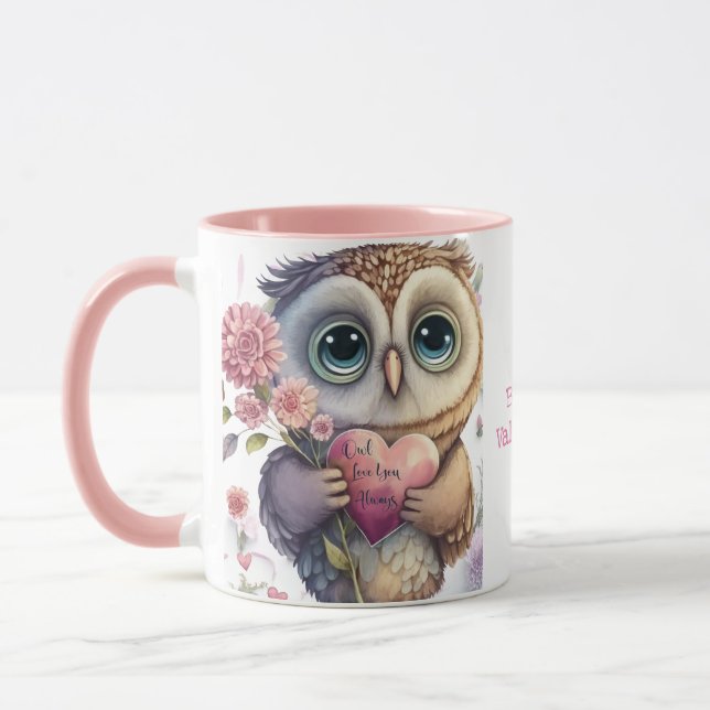 Tasse "Owl Liebe You Always" (Links)