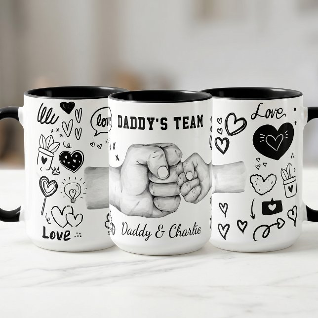 Tasse Papa Vatertagsgeschenk Benutzername Baby (Von Creator hochgeladen)