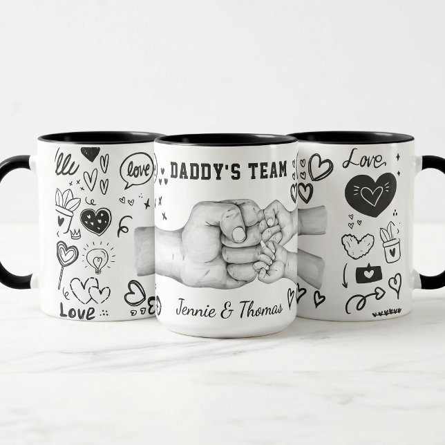Tasse Papa Vatertagsgeschenk Benutzername Baby (Von Creator hochgeladen)