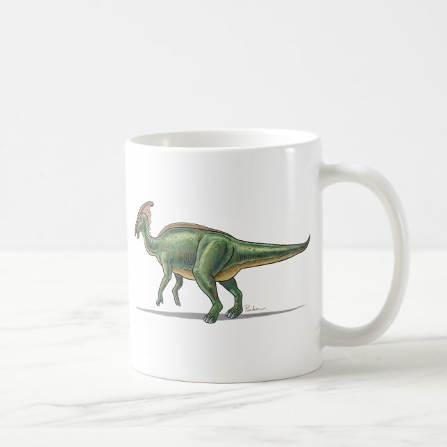 Tasse Parasaurolophus Dinosaurier (Rechts)