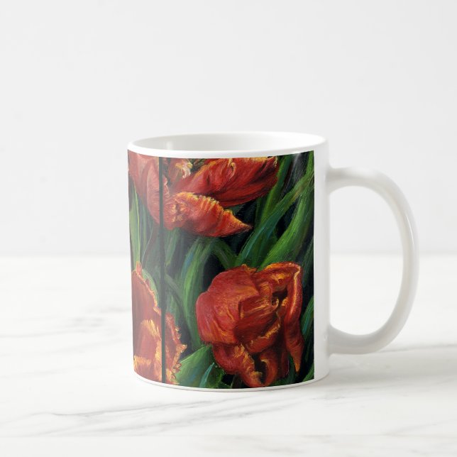 Tasse "Parrot Tulips Triptych" (Rechts)