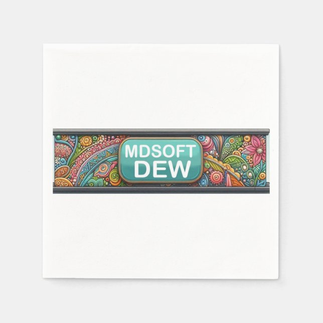 Tasse Party versorgt Dusche! Serviette (Vorderseite)