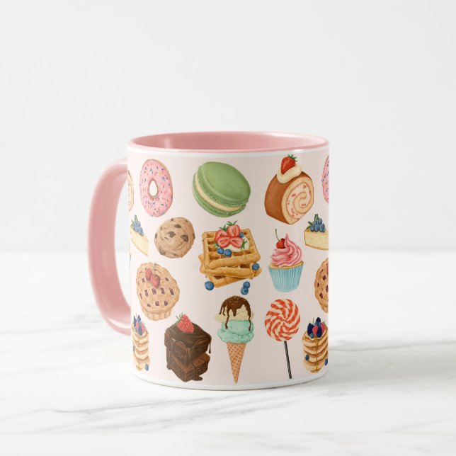 Tasse Pastries (Vorderseite Links)